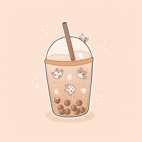 cute boba pictures|boba cute aesthetic wallpaper.